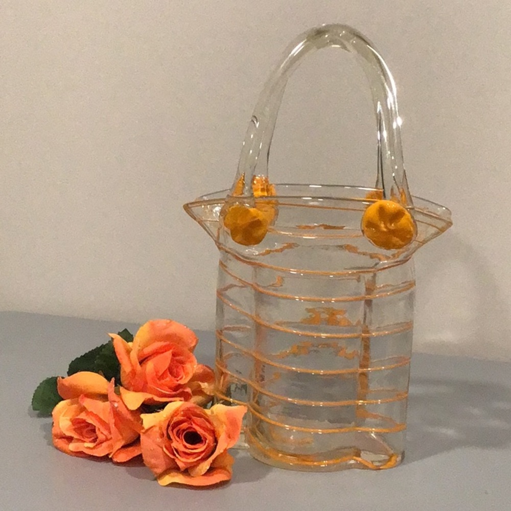 Beautiful Art Glass Purse